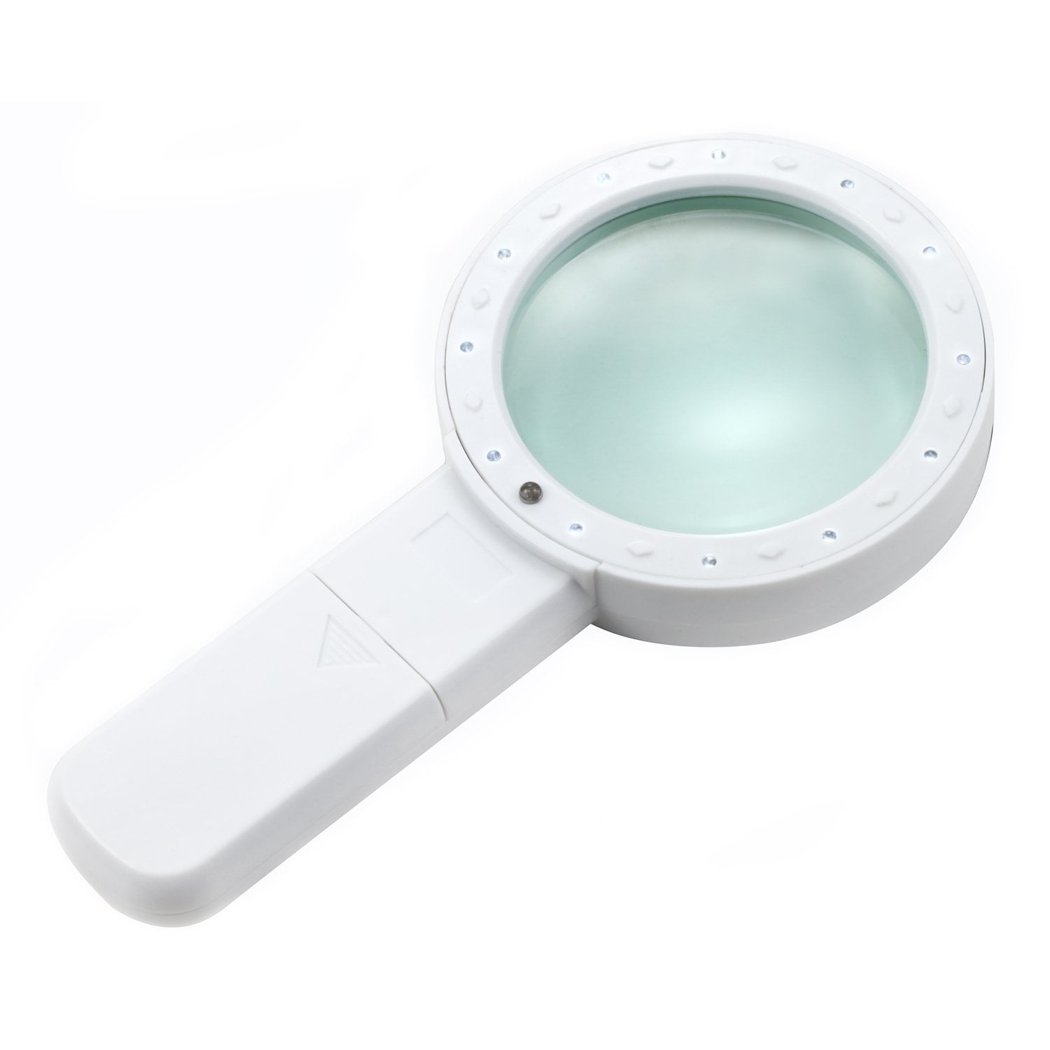ShiSyan Aluminum Alloy 30x HD Magnifier with Light Metal Magnifier Reading Identification