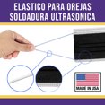 thumbnail image 5 of Cubrebocas Lutema Infantil 3 Capas Unisex Para Niños de 4 a 12 Años 50 Piezas Color Negro Obsidiana Lutema 3 capas negro obsidiana, 5 of 5