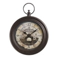 thumbnail image 2 of Monarch Specialties I 9090 - Horloges, 18 Pouces Rondes, Horloge Murale, Brun Antique, Traditionnelle, 2 of 4