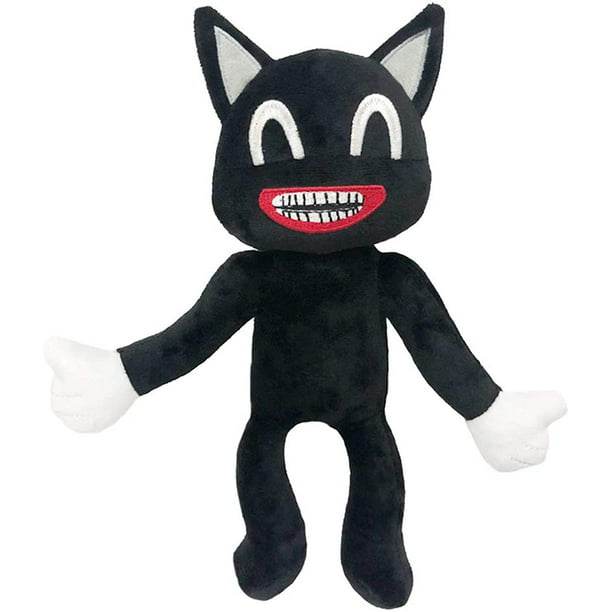 Black Cartoon Cat Plush, Black Cartoon Cat Plush Toy, Siren Head Plush Toy  Horror Cartoon Cat Plushie Stuffed Doll Scary Monster Plush Anime Soft  Stuffed Plush Toy Dolls  inches 