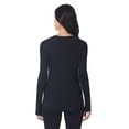thumbnail image 3 of ClimateRight by Cuddl Duds Women’s Essential Base Layer Livaeco Jersey Long Sleeve Crewneck Top, 3 of 4