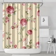 thumbnail image 2 of Waterproof Pioneer Shower Curtain 72x84 Inch Polyester Unique Cute Floral Shower Curtain for Bathroom Hotel Home Decor with 12 Plastic Hooks, 2 of 5