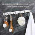 thumbnail image 2 of 2Pcs Stainless Steel 32cm Hanger with 6 Hooks Household Organization Accessories, 2 of 11