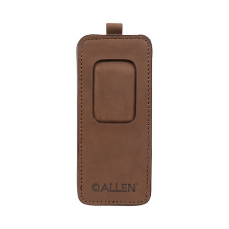 Allen Company Leather Magnetic Barrel Rest, Ambidextrous Shotgun Barrel Rest, Brown, 8870A