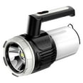 thumbnail image 2 of LED Searchlight Flashlight | Portable Camping Tent Lamp | Rechargeable Lithium Battery | Type-C Charging | Electrodeless Dimming | Warm & White Light | ABS Body | 350g | Outdoor Emergency Power, 2 of 9