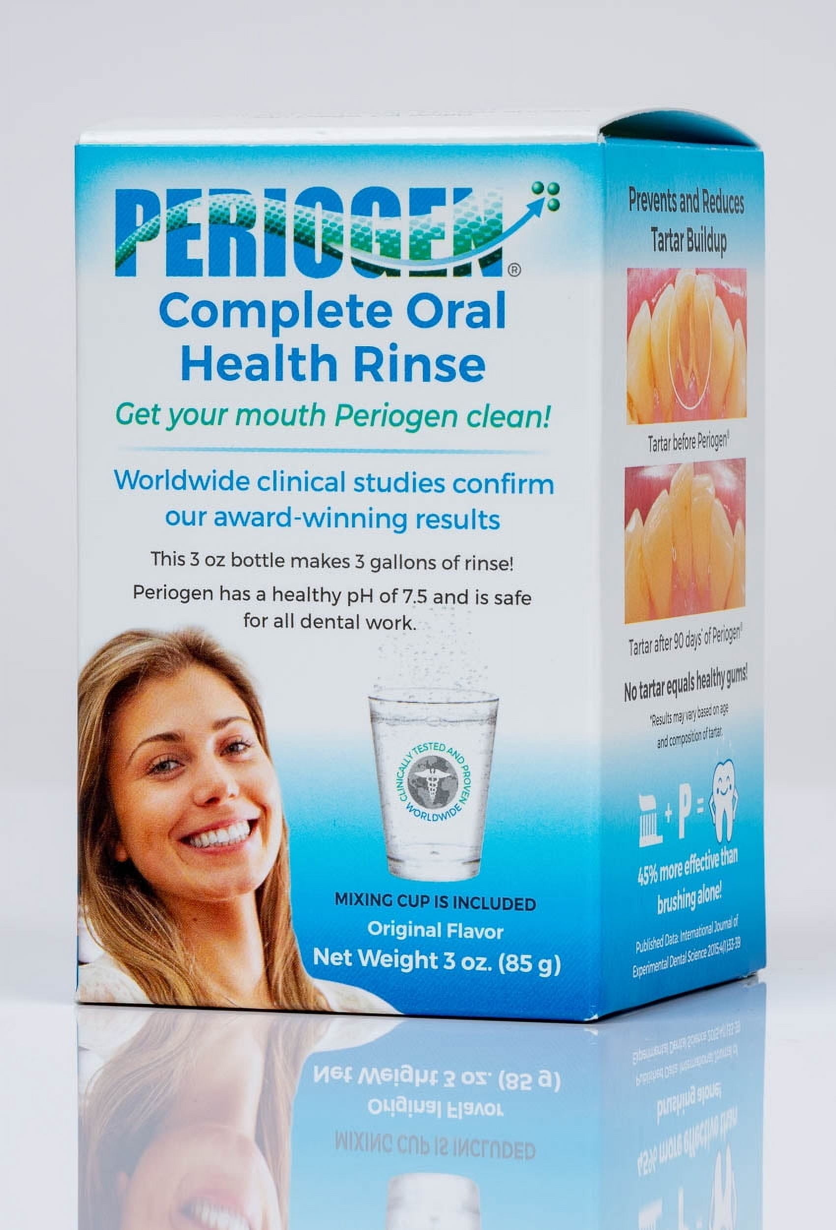 Periogen Oral Rinse, Prevents & Reduces Plaque & Tartar Buildup