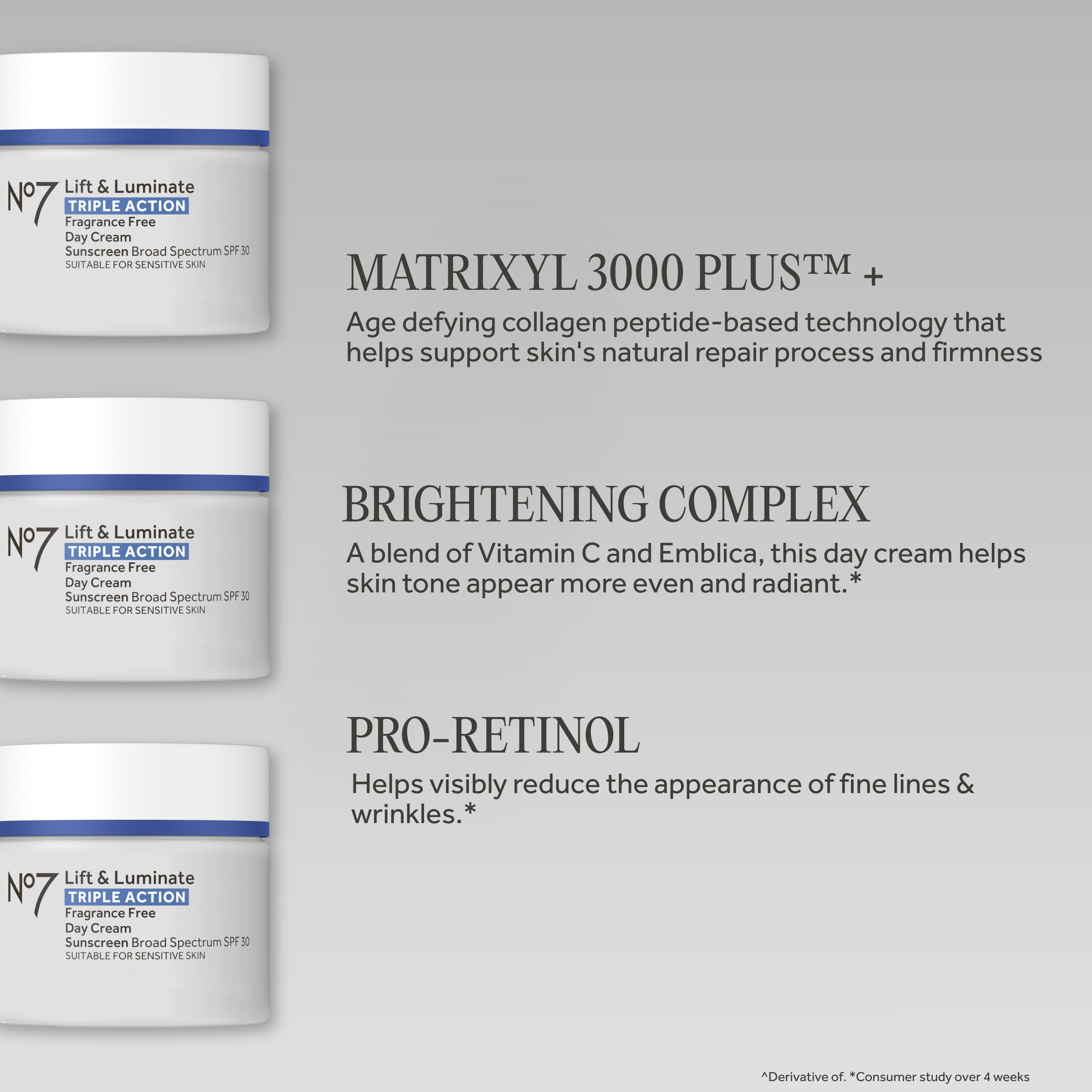 Lift & Luminate Fragrance Free Day Cream 50ml