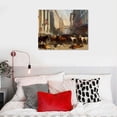 thumbnail image 5 of Awypu  The Bulls and Bears in the Market 1879 Canvas Art Print Stretched Wall Decor, 5 of 6