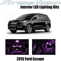 XtremeVision Interior LED for Ford Escape 2015  3 pcs Pink Interior LED Kit   Installation Tool