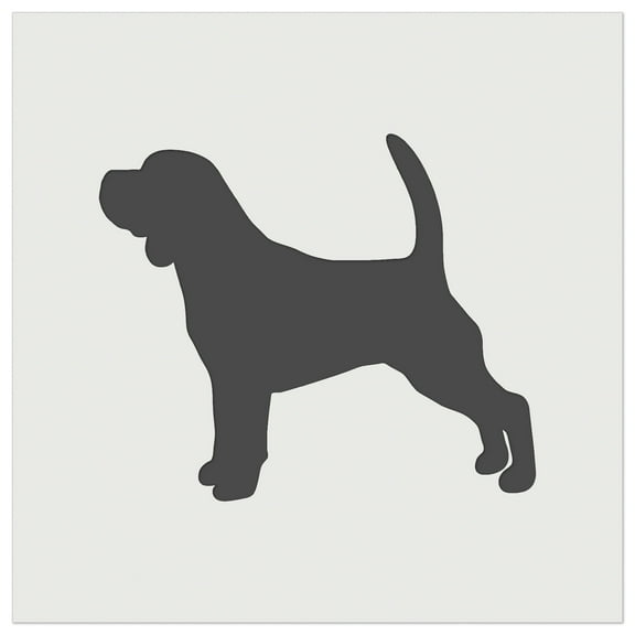 Beagle Dog Solid DIY Cookie Wall Craft Stencil - 5.5 Inch