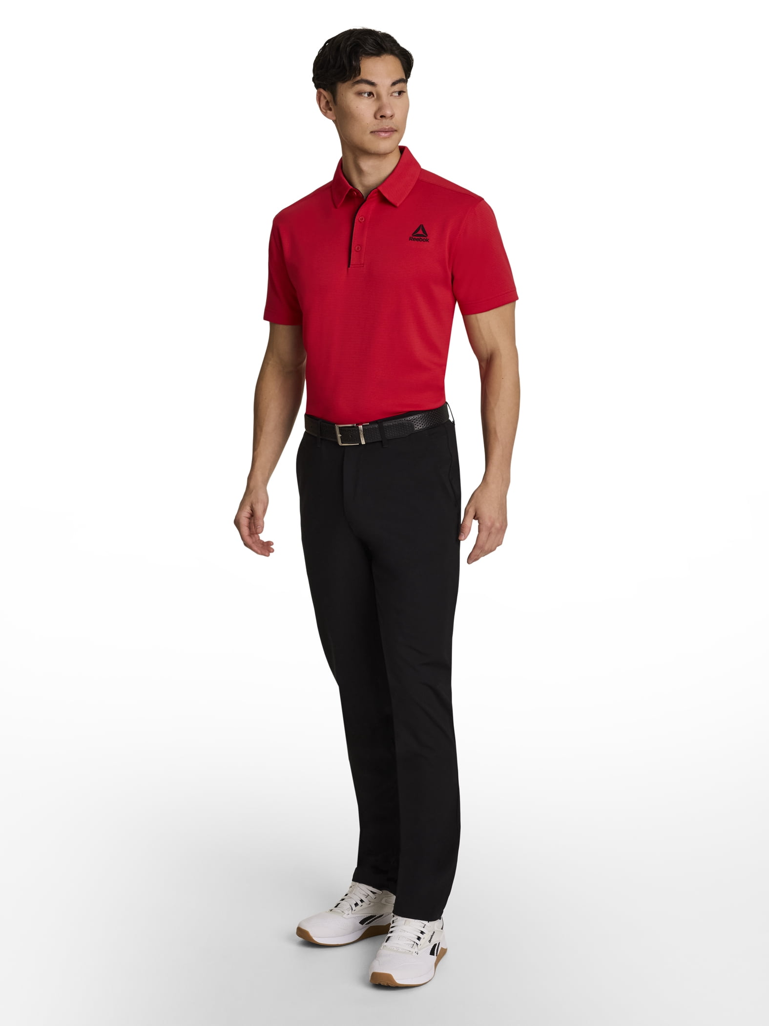 Reebok Men's and Big Men's Performance Polo Shirt, Sizes XS-5XL