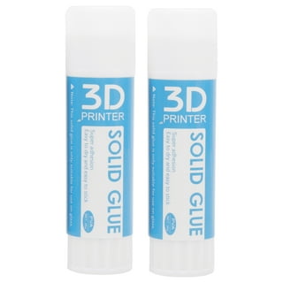 3D Printer Glue Sticks, 36 Grams Each PVP Solid Adhesive for Hot Bed Plate,  Washable, Non