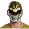 thumbnail image 2 of Adult's Mens Power Rangers White Ranger Mask Costume Accessory, 2 of 2