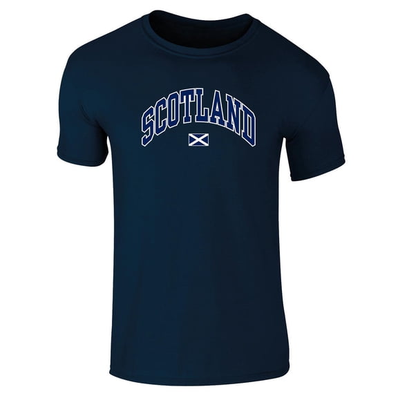 Kids Scotland Harvard T - Navy - 9-11 yrs