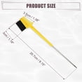 thumbnail image 4 of Dual Comb Eyebrow Brushes, Eyelash Comb Eyebrow Brush for Women, Eyelash Eyebrow Travel Makeup Tool, Yellow 8.15" Length, 4 of 7
