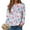 Sky Blue, variant on larppty Christmas Sweatshirt Women Funny Ugly Christmas Pullover Shirt Xmas Holiday Santa Prints Long Sleeve Tops （Light Pink, S）