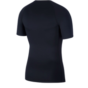 Nike Mens Pro Fitted Short Sleeve Training Tee (Medium, Black)