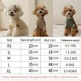 thumbnail image 4 of New Shirt Pet Warm Clothes Pet Dog Clothes Base Designer Cute Love Bear Teddy Yorkshire Hoodie Puppy Clothing Mwtjk01 MCoffee, 4 of 4