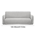 thumbnail image 3 of Solid Color All-Season Sofa Cover - Elastic Knitted Sofa Protector, Velvet Slipcover for Sofas, Cushions, and Rockers, Soft, Durable, and Comfortable for Living Room Use, 3 of 6
