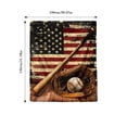 thumbnail image 3 of Couverture Jetée Personnalisée pour les Fans de Baseball et les Joueurs d'Équipe en Polyester de Qualité, Douillette, Antidérapante et Chaude pour Salons et Chambres, 3 of 6