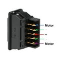 thumbnail image 3 of Interruptor de ventana de coche Uxcell de 5 pines Interruptor maestro de control de coche con interruptor y arnés de cableado Momentáneo DC 12V, 3 of 6