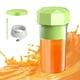 thumbnail image 4 of Orange Lemon Juicer Cup | Portable Mini USB Rechargeable Blender - 8-Blade Stainless Steel | Food Grade | 400ML Capacity | Easy Clean | Home Travel | 18x8.1cm | Pink Green, 4 of 8