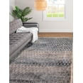 thumbnail image 4 of Unique Loom Caspian Collection Area Rug - Babolsar (8' x 10' Rectangle Gray/Blue), 4 of 11