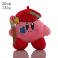 thumbnail image 1 of Kirby Artist Plush Toy, 7.9 Inch Soft Stuffed Character, 1 of 2