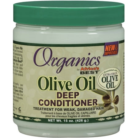 2 Pack - Africa's Best Organics Olive Oil Deep Conditioner 15