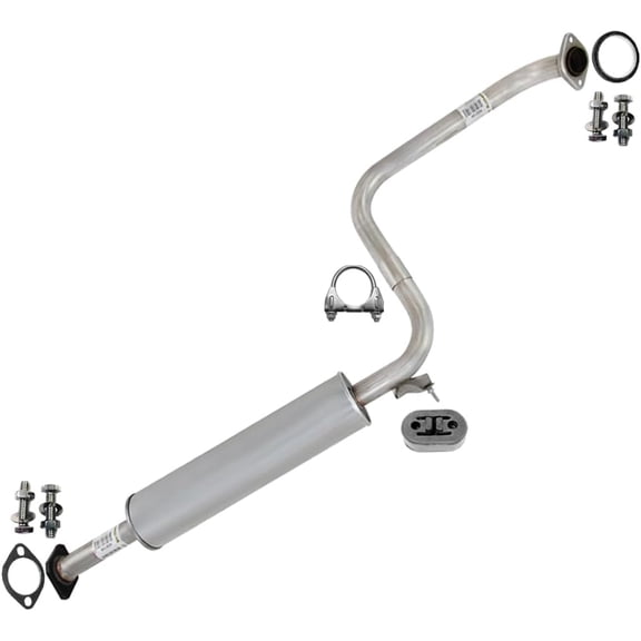 Northeastern Exhaust Stainless Steel Exhaust Resonator Pipe Fits 2000-2001 Infiniti I30 3.0L & 2002-2004 Infiniti I35 3.5L - Direct Fit