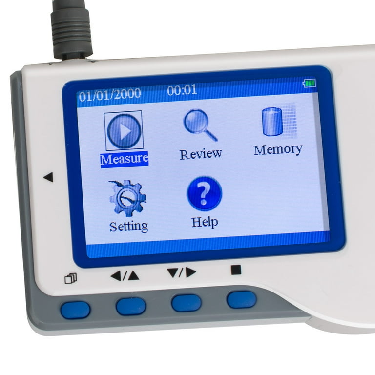 80B Handheld Easy EKG ECG Portable Heart Monitor+ECG Cable Continuous  Monitoring