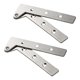 thumbnail image 2 of Bisagras de puerta de acero inoxidable, bisagras de gabinete de alta resistencia giratorias de 360 ​​ degree, bisagras de siete formas para cocina, 2 uds. M, 2 of 8