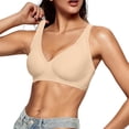 thumbnail image 4 of Womens Wireless Jelly Bra Plus Size Supportive Full Coverage Comfortable No Underwire Bras, 4 of 4