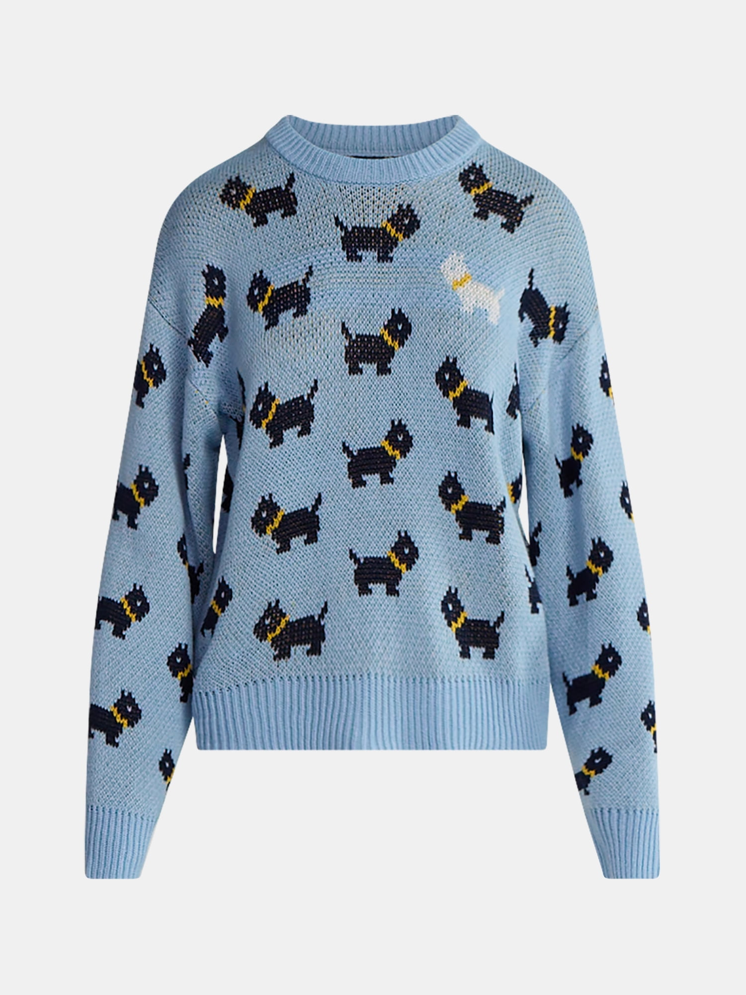 Netflix Stranger Things Scottie Dog Sweater from No Boundaries, Women's and Women’s Plus