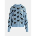 thumbnail image 5 of Netflix Stranger Things Scottie Dog Sweater from No Boundaries, Women's and Women’s Plus, 5 of 5