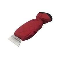 WJHWSX Snow Shovel,Auto Snow Brush Cleaning Shovel with Warm Thermal Waterproof Glove-Mitt for Vehicle Windshield from Scrape Frost and Ice