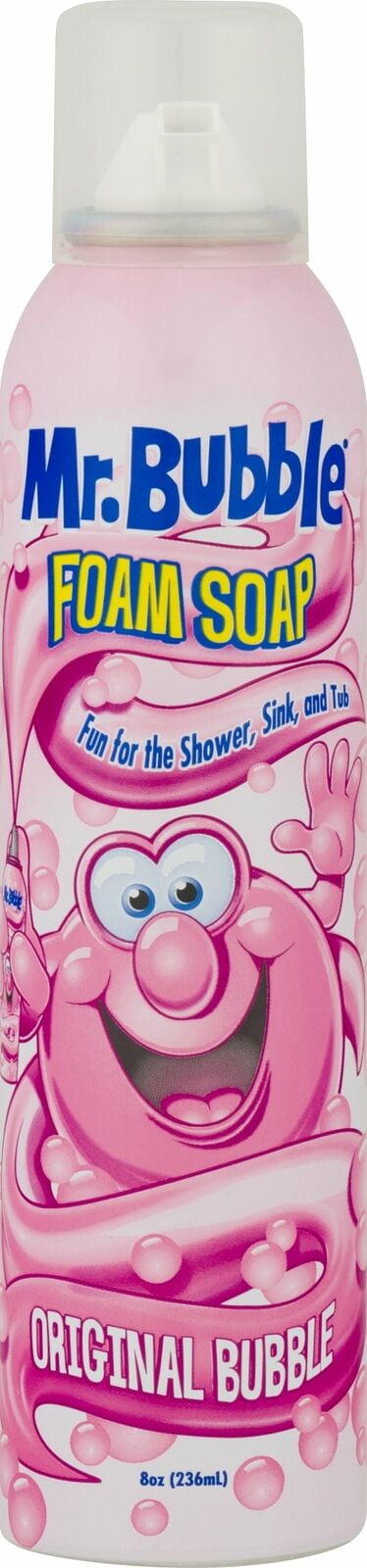 Mr. Bubble Foam Soap Original Bubble for Shower Sink or Tub 8 oz