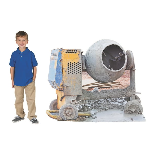 Construction Vbs Cement Mixer Stand Up - Party Decor - 1 Piece