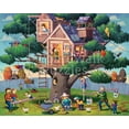 thumbnail image 2 of Tree House Adventure 500-Piece Puzzle by Boardwalk, 2 of 5