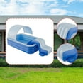 thumbnail image 6 of colaxi Inflatable Pool Slide Inflatable Play Center for yard blue and White, 6 of 9