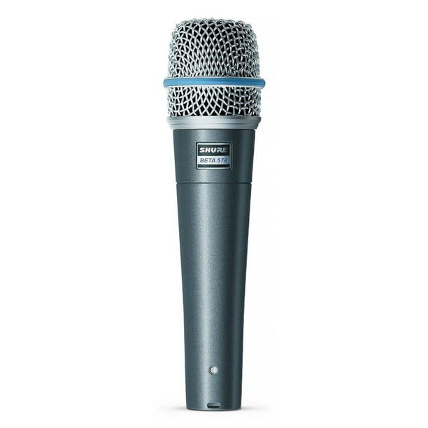Micrófono BETA57A Shure Vocal Instrumentos, Formato de Mano Dinámico Shure Patrón Supercardioide Uniforme
