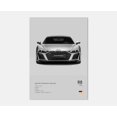 thumbnail image 3 of Póster fotográfico de coches alemanes pop Rs3, estético, de lujo, R8, C8, superdeportivo, GTR, SUV, lienzo impreso, arte de pared, decoración de la habitación del conductor del hogar, 3 of 5