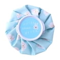 thumbnail image 2 of Bolsa de hielo para , bolsa de agua fría y caliente reutilizable y transpirable para tratamiento de frío calor, de hielo para cabeza, pierna, Perro azul, 2 of 8