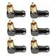 thumbnail image 1 of 6Pcs Connector Audio Plug Male 90 Degree Right Angle Elbow, 1 of 5