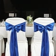 thumbnail image 4 of Chair Ribbon Bow Strap Wedding Banquet Party Event Decoration Chair Bow Tie Chair Bow, 4 of 4