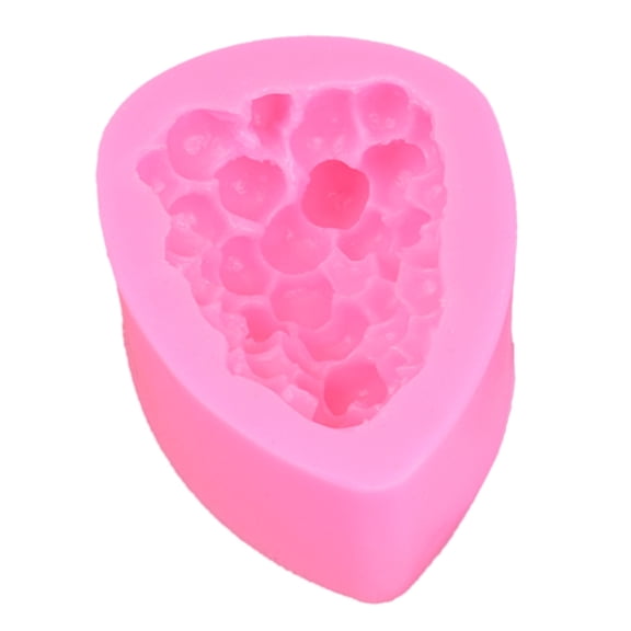 Grapes Shaped Silicone Mold Fondant Mold for DIY Fondant Decorations Cake Soaps