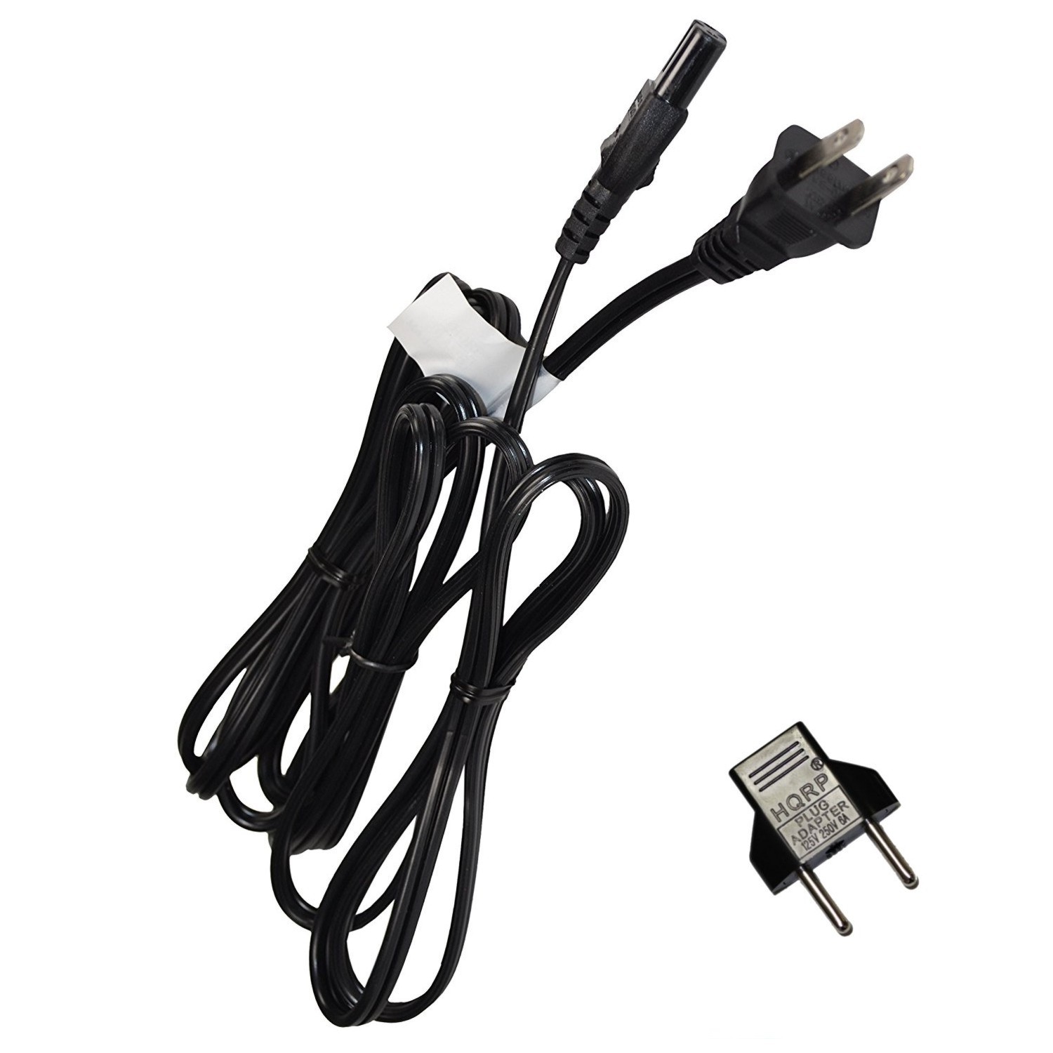 HQRP AC Power Cord for LG 42LM5800UC 42LM6200UE 42LS3400UA 42LS5700