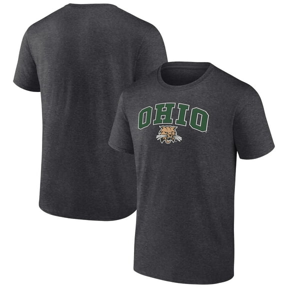 Men's Charcoal Ohio Bobcats Campus T-Shirt