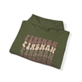 thumbnail image 4 of Fireman Graduation Hoodie, Gifts, Hooded Sweatshirt, 4 of 4