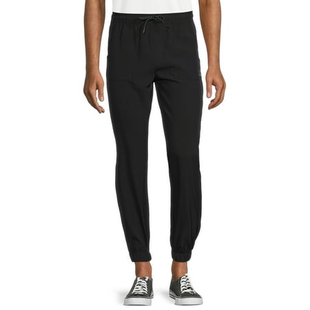 Tony Hawk Men's Stretch Tech Woven Jogger Pants, Sizes S-XL